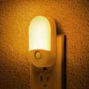 Amber Night Light, LOHAS Night Lights Plug into Wall[4 Pack], 2000K LED Night Light, Dusk to Dawn Sensor, Adjustable Brightness, Automatic Low Blue Nightlight for Kid, Bathroom, Hallway