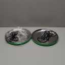 2 PCS Chicken Water Heater for Winter 110V 38W Poultry Drinker Heater Base Surface Temperature can Reach About 140 Fahrenheit Degree Chicken Waterer Electric Deicer Heated Base (Green)