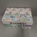 The Honest Company Comfort Dry Disposable Daytime Diapers for Sensitive Skin, Hypoallergenic, Rose Blossom + Tutu Cute, Club Box Size Newborn 72 Count
