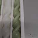 Twist Candlesticks Red Taper Candle,10inches Spiral Candles Long Tapered Candles Dripless Twisted Candlestick for Dinner Dining Table Wedding Festive Party,SM101-RED