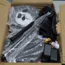 LOYAL TIGER Furniture Dolly & Movers 4Pack 3000lbs  Heavy Duty Interlocking Furniture Sliders with No Scratch Design, Safe for Hardwood Floors, for Sofa/Refrigerator/Piano Moving (Black, 7in)