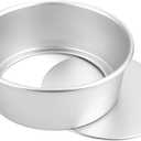 8 Inch Round Cake Pan, Non-Stick Cake Baking Pans with Removable Bottom, Aluminum Cheesecake Pan Chiffon Cake Mould