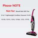 18V Vacuum Charger compatible with Bissell 1782 1954 2133 Series 1610368 1608660 19542 19543 17823 Bolt Vacuum 14.4V Max Pet Hair Eraser replacement Power Cord.