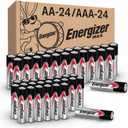 Energizer AA and AAA Batteries, 48 Count, Combo Pack Contains 24 Max Double A and 24 Max Triple A Batteries