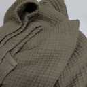 100% Cotton Muslin Blanket Large 50" x 70", Breathable and Lightweight Cotton Throw Blankets for Bed and Couch, Soft Cooling Summer Gauze Blanket for Adults All Season, Olive Green