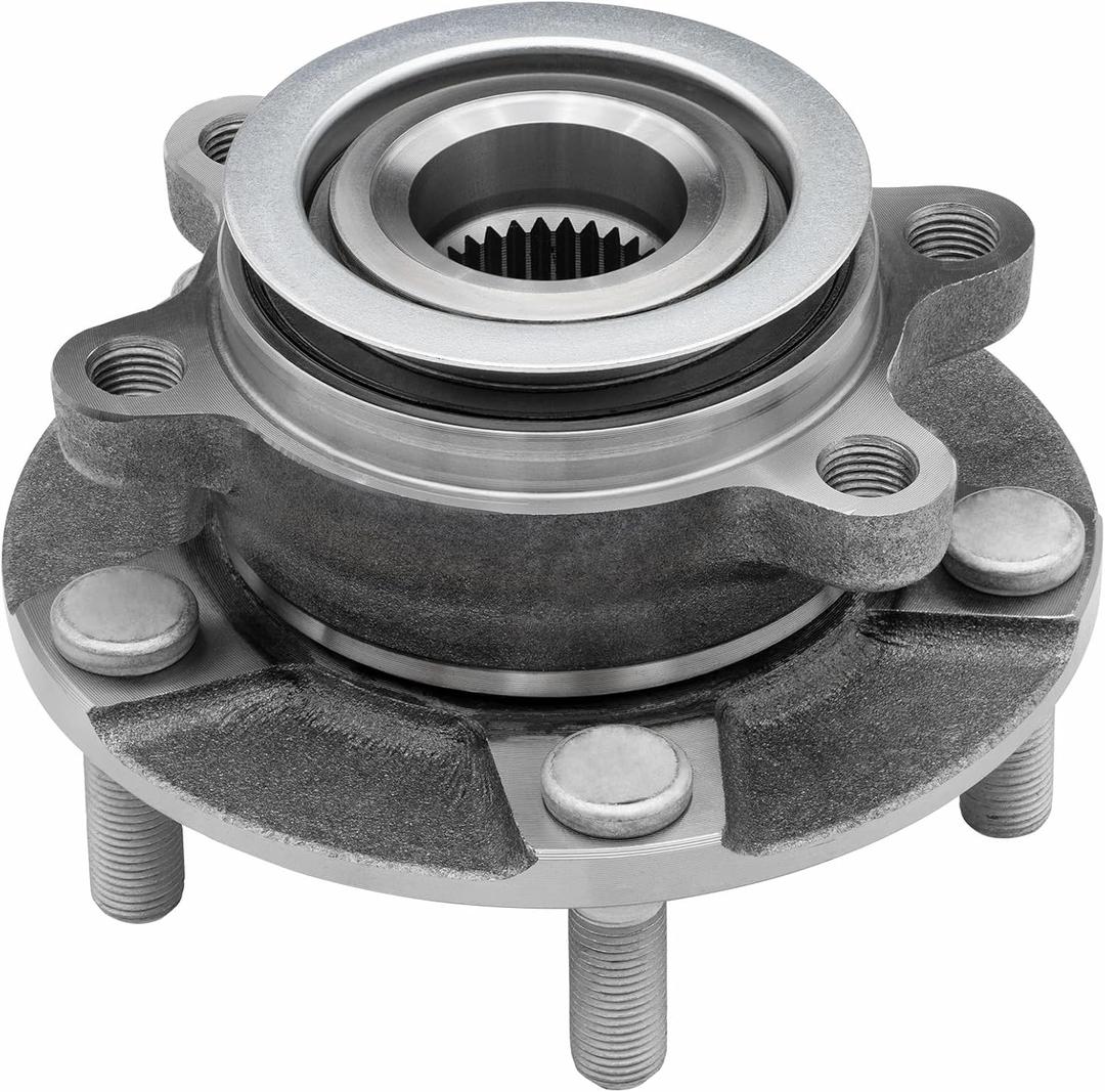 Vurkcy Front Wheel Bearing Hubs Assembly Compatible with 2008-2013 Nissan Rogue, 2014-2015 Rogue Select, 2007-2012 Sentra (2.5L 4 Cylinder ONLY), 5 Lugs w/ABS, Replaces 513298, 1PC
