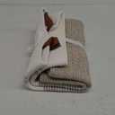 85L Tall Laundry Hamper with Handles for Living Room Storage, Extra Large Woven Rope Baskets Bin for Blanket, Kids Toy, Gifts, Wicker Hamper for Bedroom Dirty Clothes, 17"x14"x22" White Brown