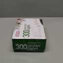 PREXTEX 300 Count Clear Christmas Tree Lights with Green Wire - 60 ft Warm White Christmas Lights for Indoor or Outdoor Use - Holiday Incandescent String Lights for Xmas Trees, Patios, and Fences