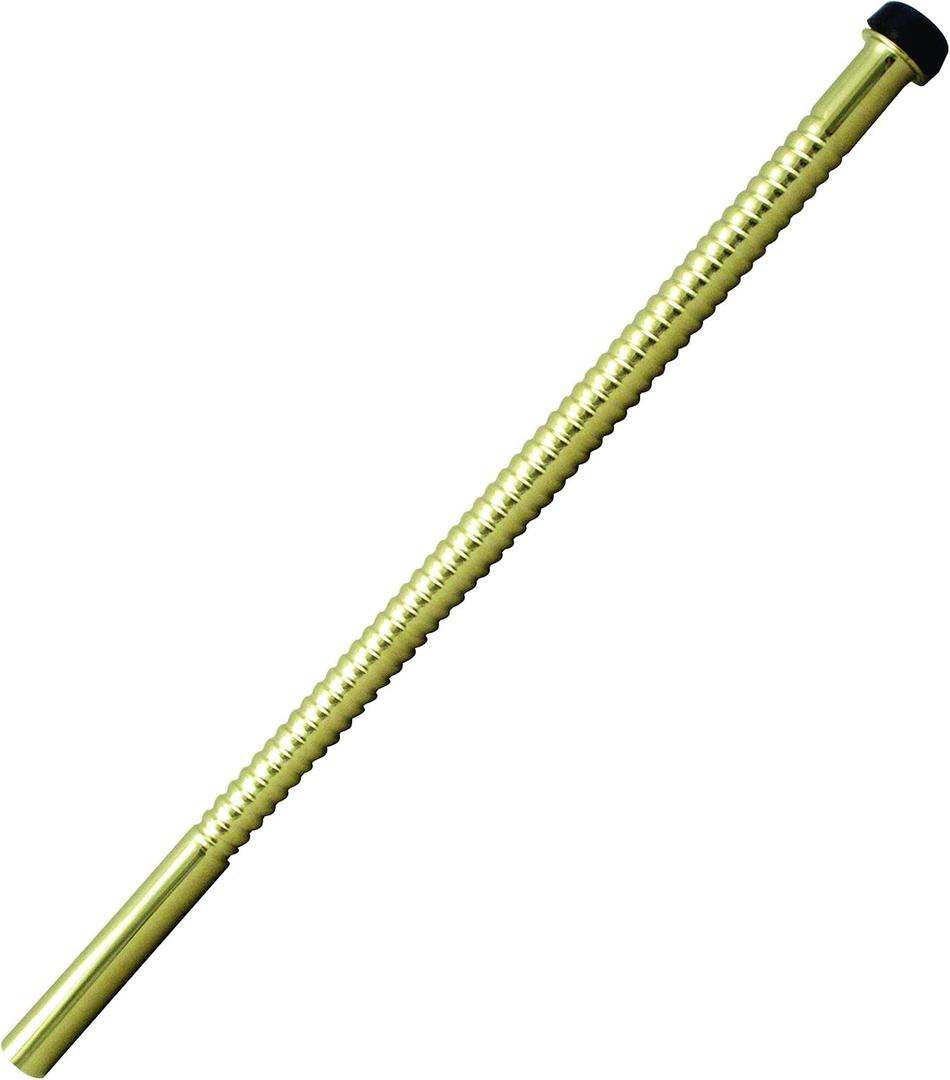 Westbrass D116-03 1/2" x 12" Corrugated Riser Supply LIne for Faucet and Toilet, Polished Brass