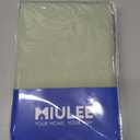 MIULEE Sage Green Thermal Insulated Curtains 96 Inch Long 2 Panels Set for Summer Heat Blocking Non See Through Privacy Thick Semi Sheer Light Filtering Back Tab Window Drapes for Bedroom Living Room