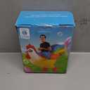 KOOY Inflatable Costume Adult, Riding Chicken Costume for Men/Women, Blow up Ride on Rooster, Funny Halloween Costumes Adult Christmas Holiday Party Suit