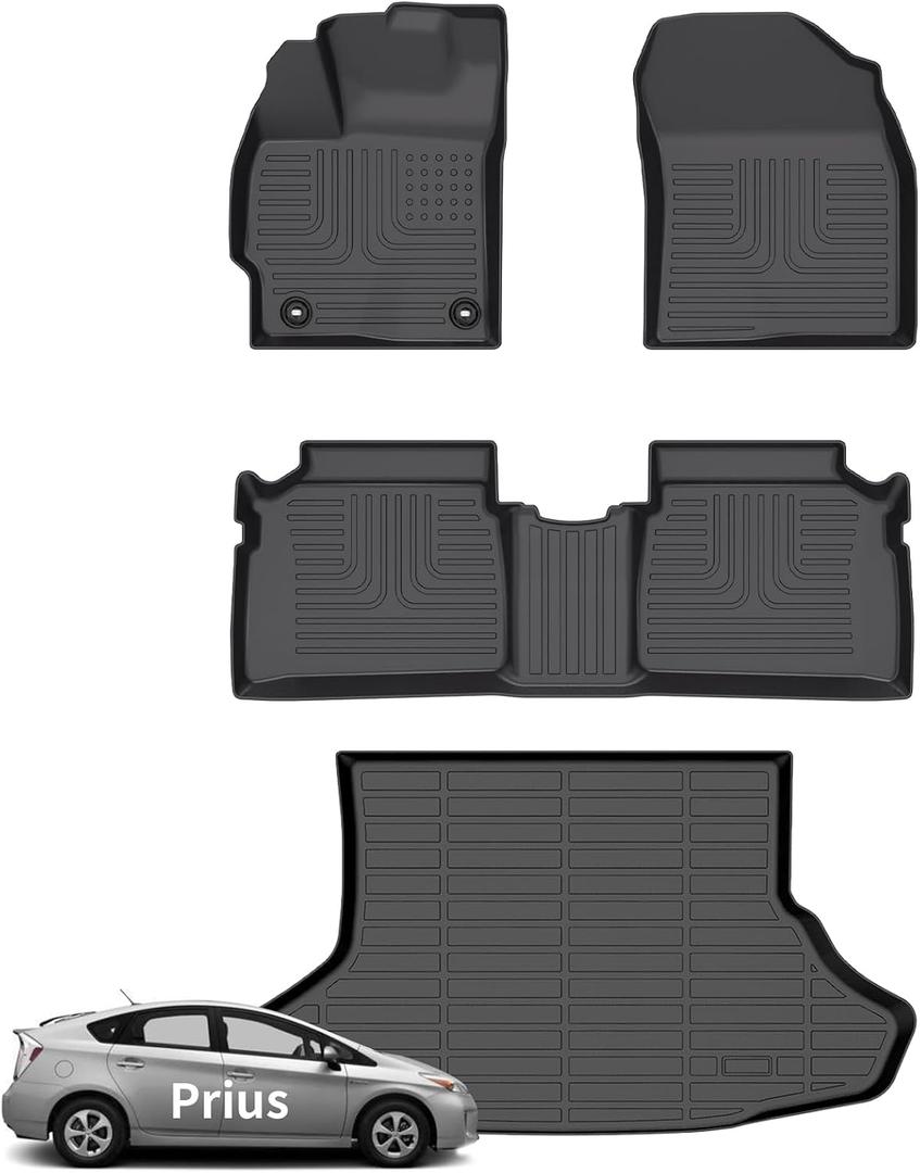 Floor Mats & Cargo Liner for Toyota Prius 2010-2015