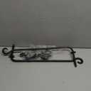 AJART Swivel Hanging Plant Bracket: Outdoor Bird Feeder Hangers for Wall Mount 16 Inch - 2 Pieces Hummingbird Feeder Hook for Flower Basket