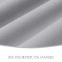 NORTHYARD Men's 7" Athletic Running Shorts with Zipper Pockets Quick Dry Lightweight Workout Gym Short (Gray, L)