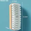 2 x 2Pcs Suede Brush for Shoes Nubuck Brush Suede Eraser Suede Shoe Brush Suede Shoe Cleaner