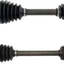 TRQ Front CV Axle Shaft Assembly Set Driver & Passenger Side Compatible with 2007-2014 Honda CR-V