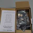 Trail Camera 64MP 4K with Fixed Solar Panel, 6000mAh Game Camera with Night Vision Motion Activated Waterproof IP66 for Wildlife Deer Critter, Outdoor WiFi Trail Cam, 32GB SD Card Included