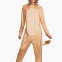 Disguise womens Nala Adult Jumpsuit Costume, L/XL