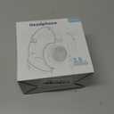 Botesty Sound Wired Headphones with Microphone, Over Ear 3.5mm Plug in Headphones with 4.9ft Tangle-Free Nylon Cord for Tablet, Laptop, MP3/4, School, Airplane Travel (Pink)