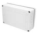 Breaker Box Distribution Protection Box, IP65 Clear Cover Electrical Box, ABS Power Supply Electronic Junction Box Din Rail Enclosure for Circuit Breaker on The Wall 15 Way