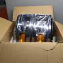 Headlights Assembly for 2014-2015 Chevy Silverado 1500 Halogen Head Light Headlamp Replacement Driver &Passenger Side, Chrome Housing Black Inner Amber Corner