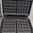 Bakers Friend Mini Donut Maker Machine for Home, 6 x 3'' Mini Doughnut Maker Machine, Donut Maker for Kids, Maquina Para Hacer Donas, Donut Baking Pan, Donut Party, Aqua