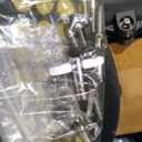 MOSEN Electric Drum Set with 4 Quiet Mesh Drum Pads, Cymbals, Sticks, Headphones, USB MIDI, Kick Pedal, 195+ Sounds and 25 Drum Kits for Beginner MED-X3