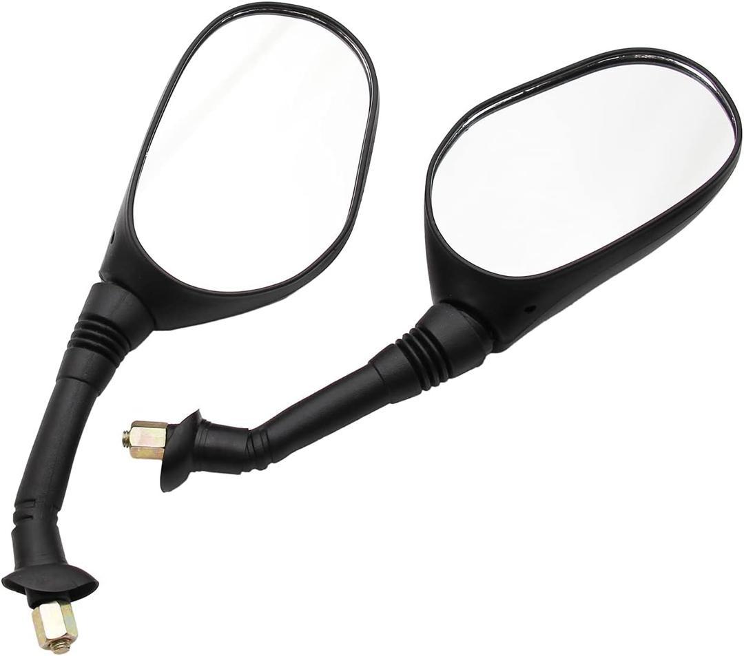 8mm Rear View Mirrors For GY6 50cc 125cc 150cc 250cc Roketa Taotao Jonway Peace Scooter Moped Motorcycle Motorbikes ATV Quad
