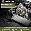Pelican Protector Samsung Galaxy S26 Ultra Case [Magnetic and Wireless Charging] Rugged Phone Cover with 16ft Military-Grade Drop Protection - Heavy Duty Case for Samsung Galaxy S26 Ultra 6.9" - Black