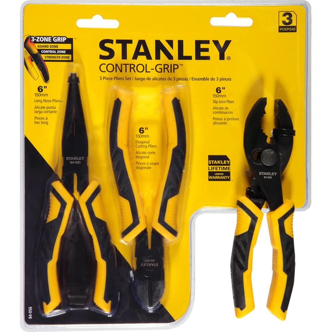 STANLEY Pliers Set, 3 Piece
