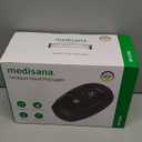 Medisana Hand Massager for Arthritis and Carpal Tunnel, 6 Modes 6 Intensities Hand Massager with Heat and Compression, Large LCD Display Full Hand & Wrist Massager,Mother's Day for Mom/Grandma/Wife, Black