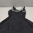 LOOKBOHO Womens Knit Athletic Tennis Dress Mini Pleated Golf Active Workout 0utfits 2026 Summer Sleeveless Sweater Dresses M