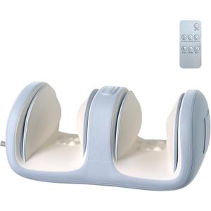 TISSCARE Foot Massager for Plantar Fasciitis, Foot Massager with Heat, Foot and Calf Massager with Massage Roller,Air Bag,Deep Kneading, Pain Relief, Gift for Women and Man