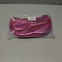 Crossbody Bags for Women Fashion Sling Purse Shoulder Bag Fanny Pack Leather Causal Chest Bum Bag Cross Body Purse (Rose)