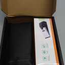 MBBEST Portable Door Lock & Door Stop Alarm,Dual Protection Security Devices Pocket Door Stopper Self Defensey Tools for Hotel Travel Home Apartment House, Red/Black