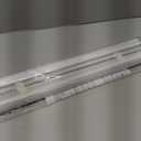 LazBlinds Cordless White 1" Room Darkening Vinyl Mini Blinds, 21" W X 64" H Horizontal Window Blinds for Home, Cordless Shades for Indoor Windows