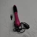 Aima Beauty One Step Hair Dryer & Volumizing Hot Air Brush, Ceramic Straightener Brush, Curler & Hot Comb 4 in 1 Salon Ionic Hair Brush, Rose Pink (1.18-inch Diameter-rose Pink-round Brush)