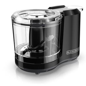 BLACK+DECKER 1.5-Cup Electric Food Chopper, One Touch Pulse, 150W Motor, Mini Food Processor, Stay-Sharp Blade, Dishwasher Safe