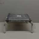 Vaunn Medical Foot Step Stool 350lbs Heavy-Duty Welded Steel Legs, Fully Welded Single Construction Frame, Anti-Skid Rubber Platform, Black (Chrome Without Handle)