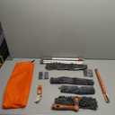 Eazer 64'' Squeegee Window Cleaner 2 in 1 Rotatable Window Cleaning Tool Kit with Telescopic Pole, Window Washing Equipment with Bendable Head for Indoor/Outdoor Window and Car Glass