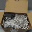 YEGUO 66ft 800 LED Purple Icicle Christmas Lights Outdoor Waterproof, 160 Drops Icicle Light Connectable, 8 Modes Christmas Lights with Memory Timer