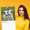 3 x 2026 Puppy Love Hangable Wall Calendar - 12" Full Page Months Dog Cute Funny Puppy Dogs Photography - Organizing & Planning (2026 Puppy Love)