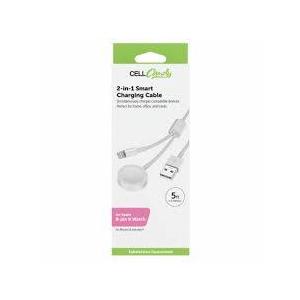 CellCandy 2in1 Smart Charging Cable For Apple 8-pin & Watch