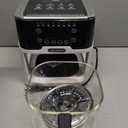6.0QT Glass Air Fryer, Non Toxic AirFryer with Touchscreen Control