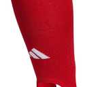 2 x adidas Unisex Stirrup Socks for Baseball, Softball & Team Sports (Red)