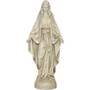 Joseph's Studio by Roman Inc., Our Lady of Grace, Garden Collection, Religious Statue, Holy Family, Memorial, Angel, Patron Saint, Garden Dcor (14x5x3)
