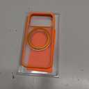 TORRAS Upgrade 360 Magnetic Stand for iPhone 17 PRO Case with Camera Control Button, Fit for MagSafe, Mil-Grade Protection, Slim Soft Edge Translucent Back for iPhone 17Pro 6.3 inch, Orange