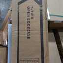 Casaottima 5-Tier Open Bookshelf and Bookcase, Floor Standing Display Storage Shelves for Living Room, Tall Book Shelf for Bedroom, Home Office, Dining Room, Black