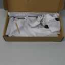 Matte Black Bathroom Accessories Set, KLJKPA 4 Pieces Bathroom Hardware Set, 24 inch Towel Bar, Towel Racks for Bathroom, Robe Towel Hooks, Toilet Paper Holder Wall Mounted