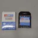 DKIBBITH 10 Pack Dry Diamond Drill Bits & Tile Drill Bit Set for Ceramic, Porcelain, Marble, Granite, Stone, Glass - Round Shank 3/16"(x2), 1/4"(x3), 5/16", 3/8", 1/2"+2Pack Masonry Drill Bits1/4